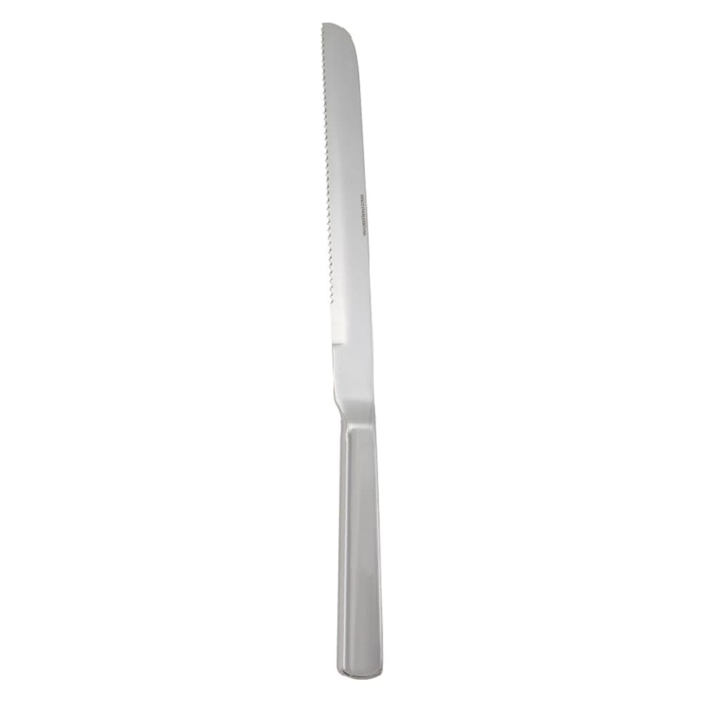 Winco BW-DK9 14 1/2" Deluxe Slicer Wedding Cake Knife w/ Wavy Edge Blade