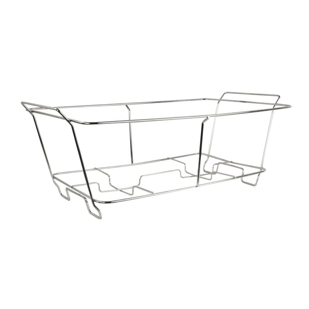Winco C-1F Full Size Chafer Stand for Steam Table & Water Pans, Chrome Wire