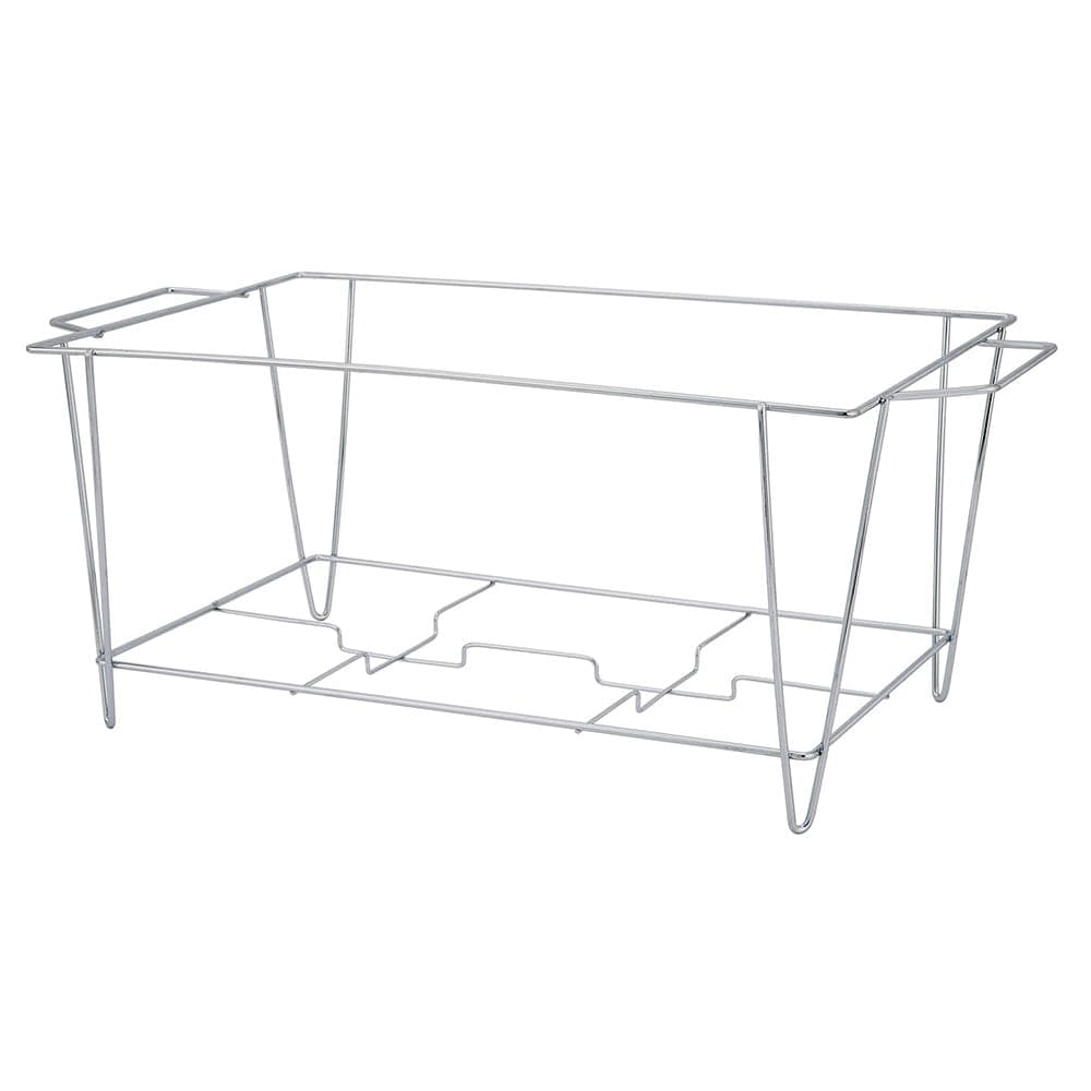 Winco C-3F Full Size Chafer Stand for Steam Table & Water Pans, Chrome Wire
