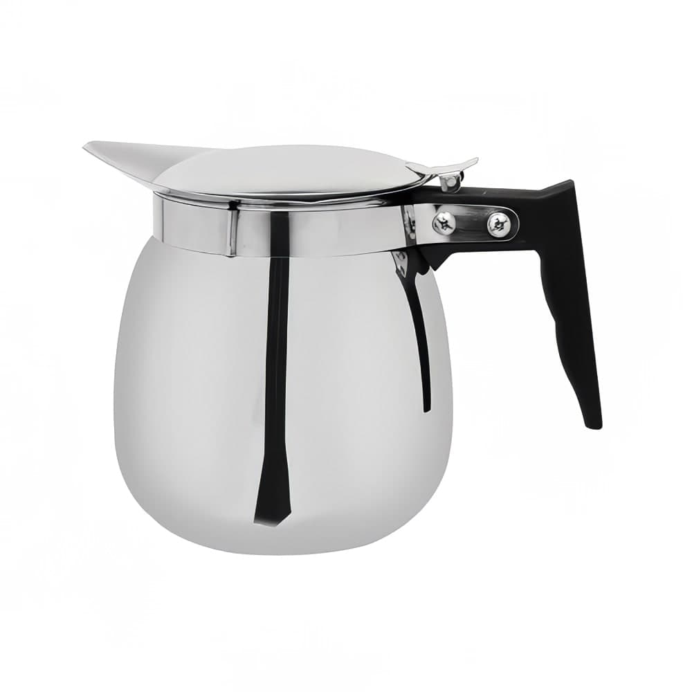 Winco CD-64 Coffee Decanter w/ Cover & Handle, Stainless