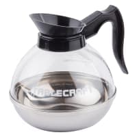 Winco CD-64K 64 oz Regular Coffee Decanter w/ Black Plastic Handle thumbnail 2