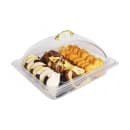 Winco C-DPF2 Side-Cut Dome Cover, Half Size, Polycarbonate thumbnail 2