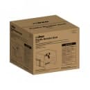 Winco CHB-1P Single Height Booster Seat w/ Safety Strap - Plastic, Brown thumbnail 4