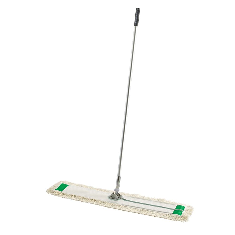 Winco DM-36 Dust Mop w/ 60" Aluminum Handle, 35" x 5" Head
