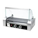 Winco EHDG-5SG Sneeze Guard for EHDG-5R Hot Dog Grill - 19 7/8"W x 9 1/4"D x 8 3/16"H, Glass thumbnail 2
