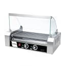 Winco EHDG-7SG Sneeze Guard for EHDG-7R Hot Dog Grill - 19 7/8"W x 11 5/8"D x 9 1/8"H, Glass thumbnail 2