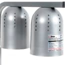Winco EHL-2C 2 Bulb Heat Lamp w/ Adjustable Arm - Stainless Steel, 120v thumbnail 4