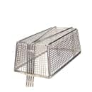 Winco FB-05 Fryer Basket w/ Coated Handle & Front Hook, 11" x 5 3/8" x 4 1/4" thumbnail 4