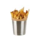 Winco FB-25 Fryer Basket w/ Coated Handle & Front Hook, 12 7/8" x 6 5/8" x 5 1/4" thumbnail 2