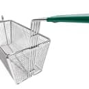 Winco FB-30 Fryer Basket w/ Coated Handle & Front Hook, 13 1/4" x 6 1/2" x 6" thumbnail 6