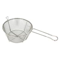 Winco FBR-8 Fryer Basket w/ Uncoated Handle, 8 1/2" x 8 1/2" x 4 1/2" thumbnail 2