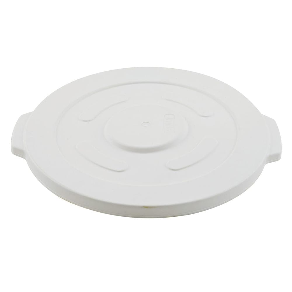 Winco FCW-20L Lid for 20 gal Trash Container - Plastic, White