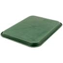 Winco FFT-1014G Plastic Fast Food Tray - 14"L x 10"W, Green thumbnail 5