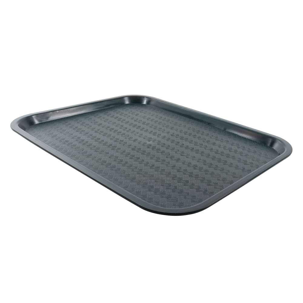 Winco FFT-1216G Plastic Fast Food Tray - 16"L x 12"W, Green