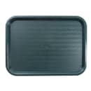 Winco FFT-1216G Plastic Fast Food Tray - 16"L x 12"W, Green thumbnail 2