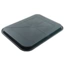 Winco FFT-1216G Plastic Fast Food Tray - 16"L x 12"W, Green thumbnail 6
