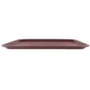 Winco FFT-1216U Plastic Fast Food Tray - 16"L x 12"W, Burgundy thumbnail 3