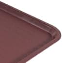 Winco FFT-1216U Plastic Fast Food Tray - 16"L x 12"W, Burgundy thumbnail 8