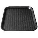 Winco FFT-1418K Plastic Fast Food Tray - 18"L x 14"W, Black thumbnail 4