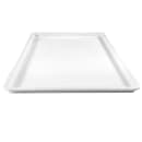 Winco FFT-1826 Plastic Fast Food Tray - 26"L x 18"W, White thumbnail 4