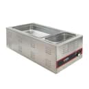 Winco FW-L600 Countertop Food Warmer - Wet w/ (4) 1/3 Pan Wells, 120v thumbnail 3