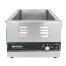 Winco FW-S600 Countertop Food Warmer - Wet w/ (1) Full Size Pan Wells, 120v thumbnail 2