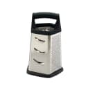 Winco GT-401 5 Sided Box Grater - 5" x 5" x 8", Stainless Steel thumbnail 2