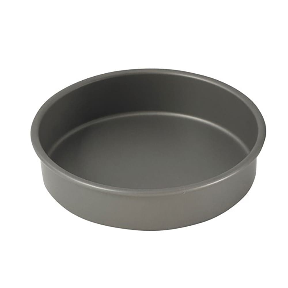 Winco HAC-082 8" Round Cake Pan, Aluminum