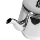 Winco JB2932 32 oz Teapot w/ Gooseneck - Stainless Steel, Mirror Finish thumbnail 5