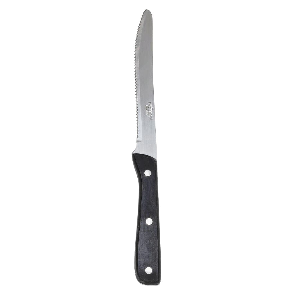 Winco K-80P Riveted Steak Knife w/ POM Handle