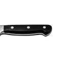 Winco KFP-83 8-in Bread Knife, Offset, 1-Piece Full Tang, Forged Carbon Steel, POM Handle thumbnail 2
