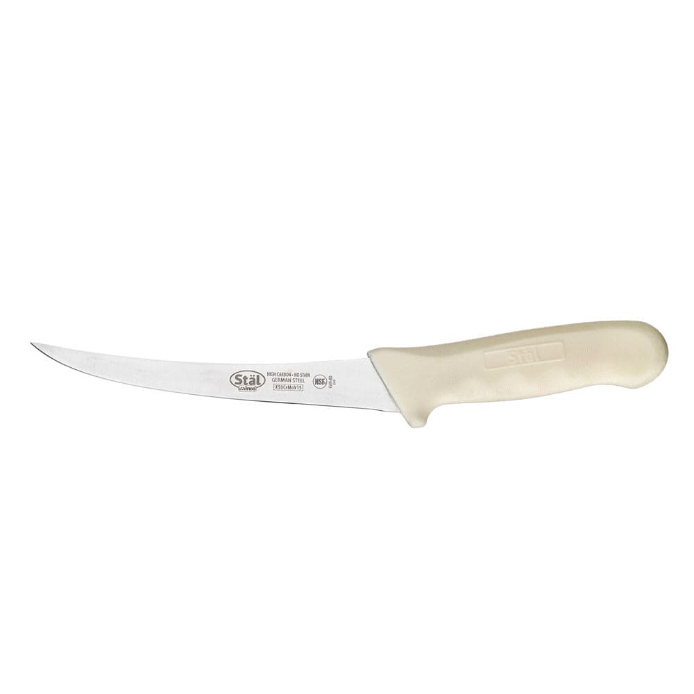 Winco KWP-60 6" Boning Knife, High Carbon Steel