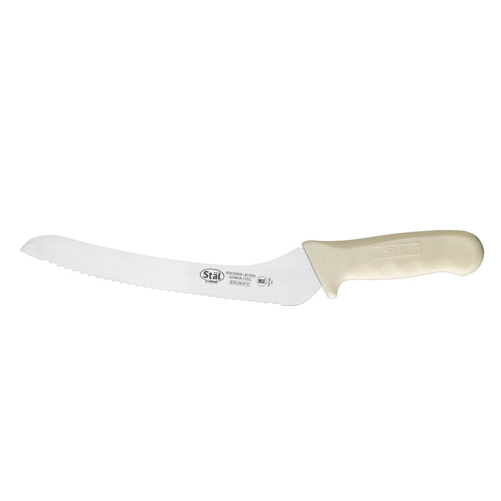 Winco KWP-92 9" Bread Knife, High Carbon Steel