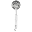 Winco MSPD-4X 4 Piece Deluxe Measuring Spoon Set, Stainless thumbnail 3