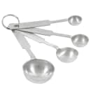 Winco MSPD-4X 4 Piece Deluxe Measuring Spoon Set, Stainless thumbnail 4