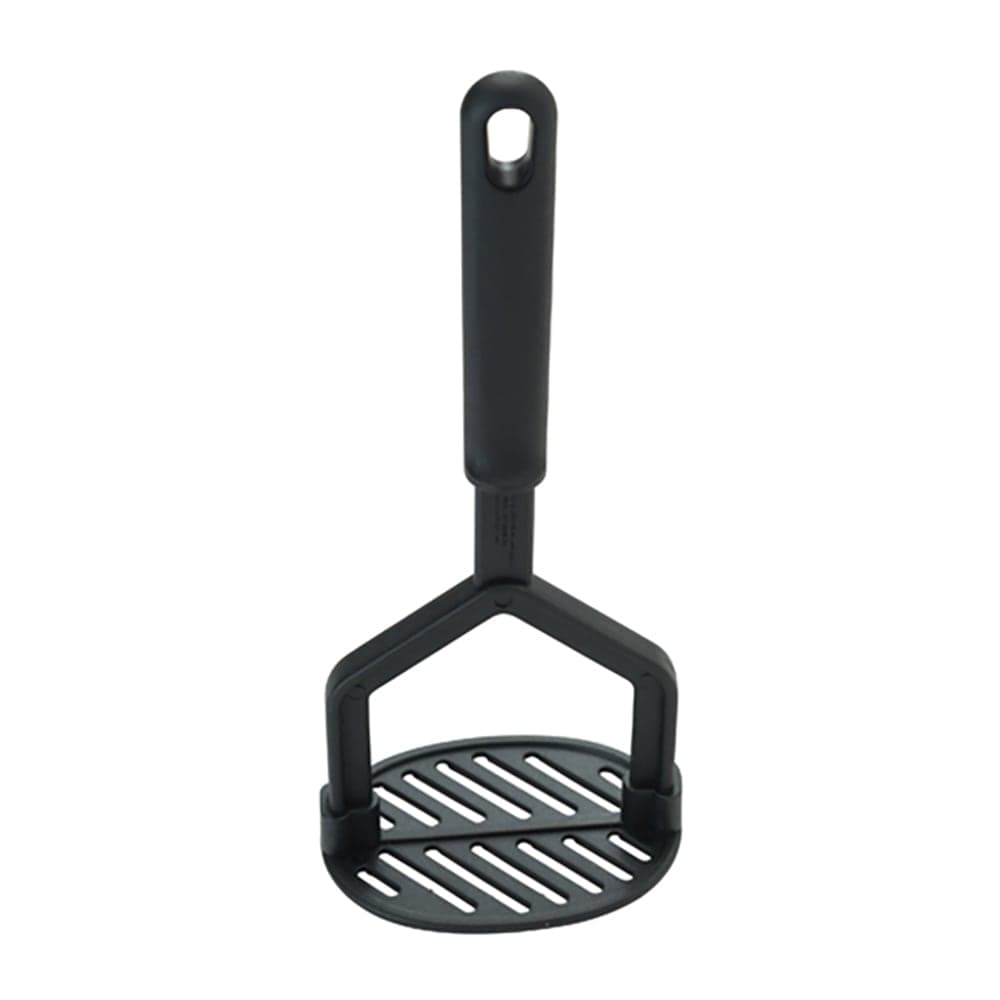Winco NC-MS 10" Oval Potato Masher - Nylon, Black