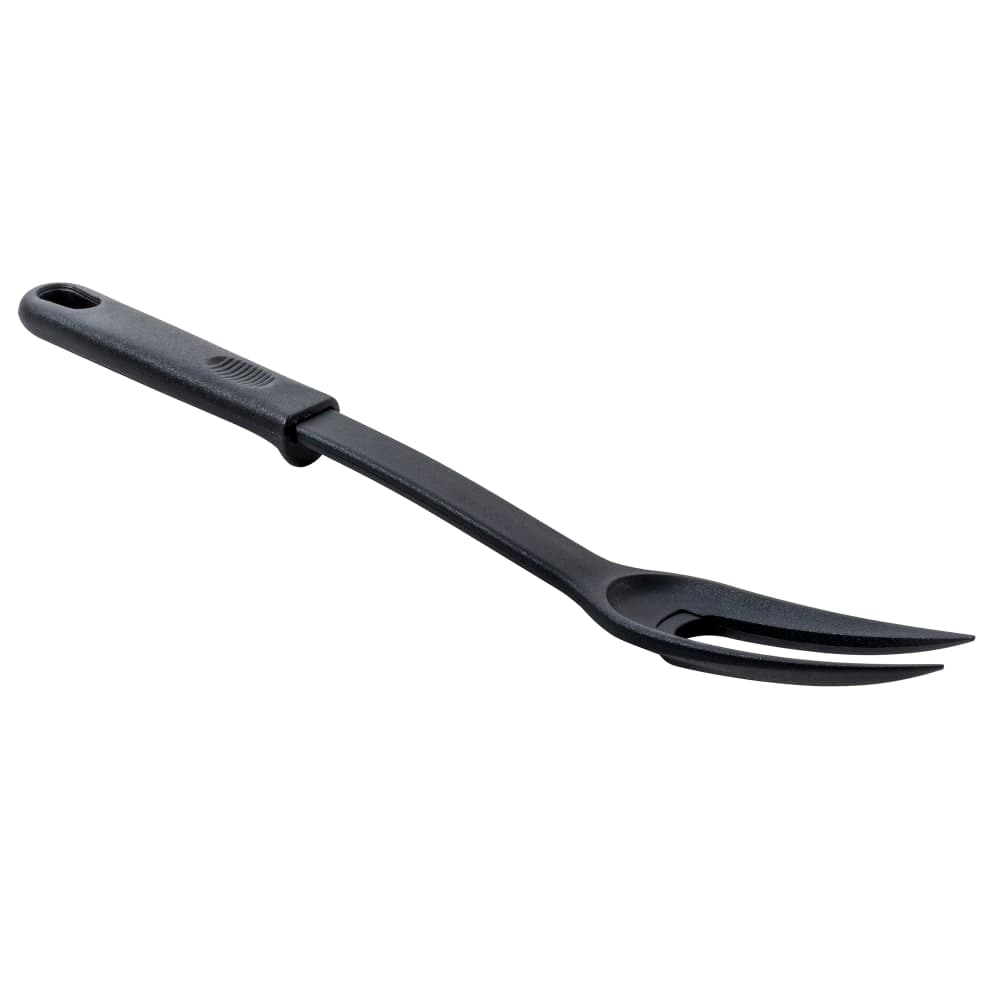 Winco NC-PF2 2 Prong Nylon Cooks Fork, Black