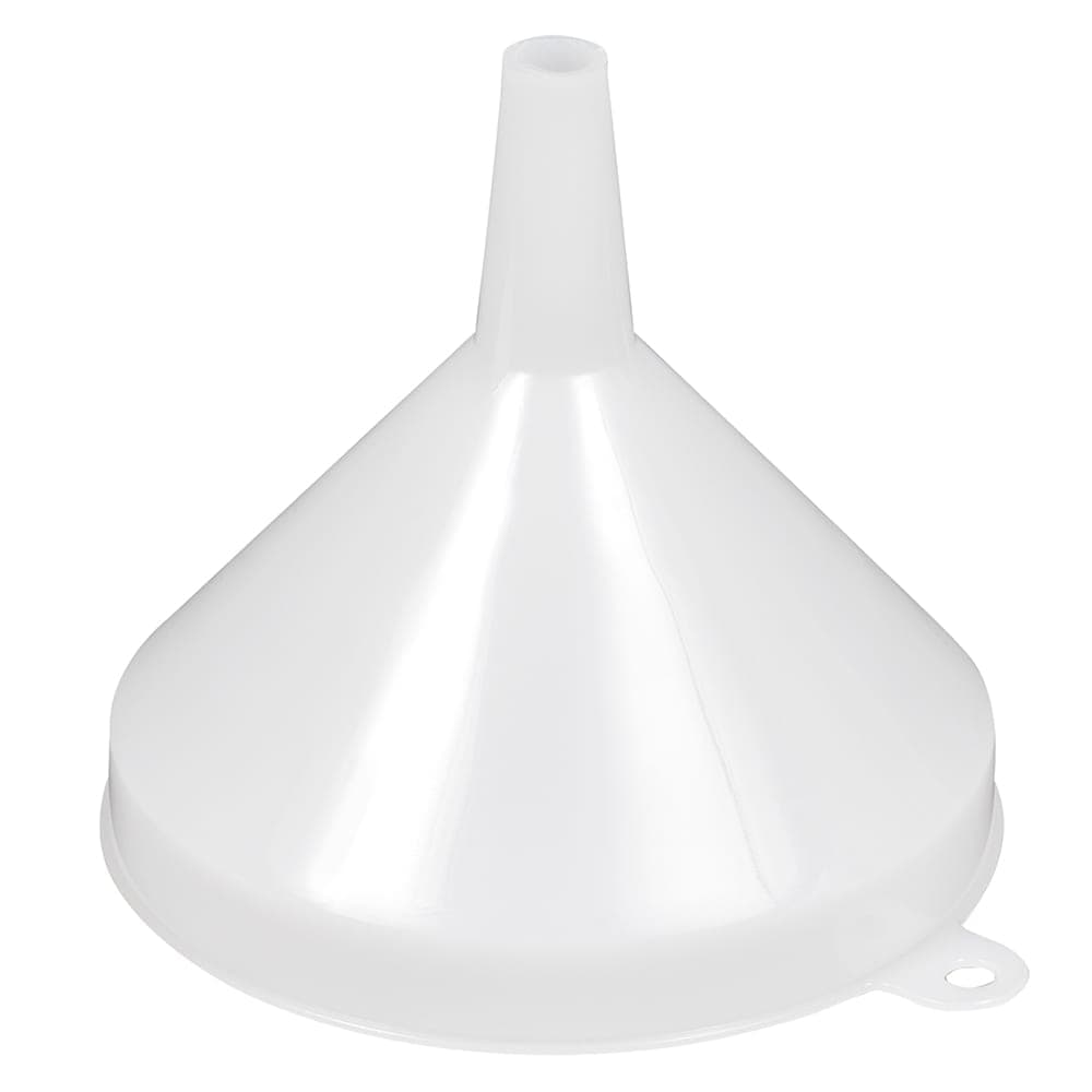 Winco PF-16 16 oz Funnel - Plastic, White
