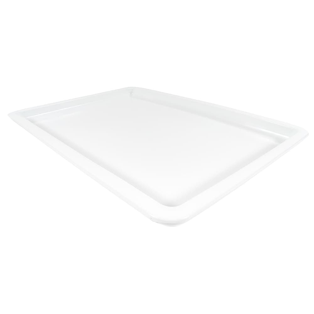 Winco PL-36NC 25 5/8" x 18" Dough Box Cover - Polypropylene, White