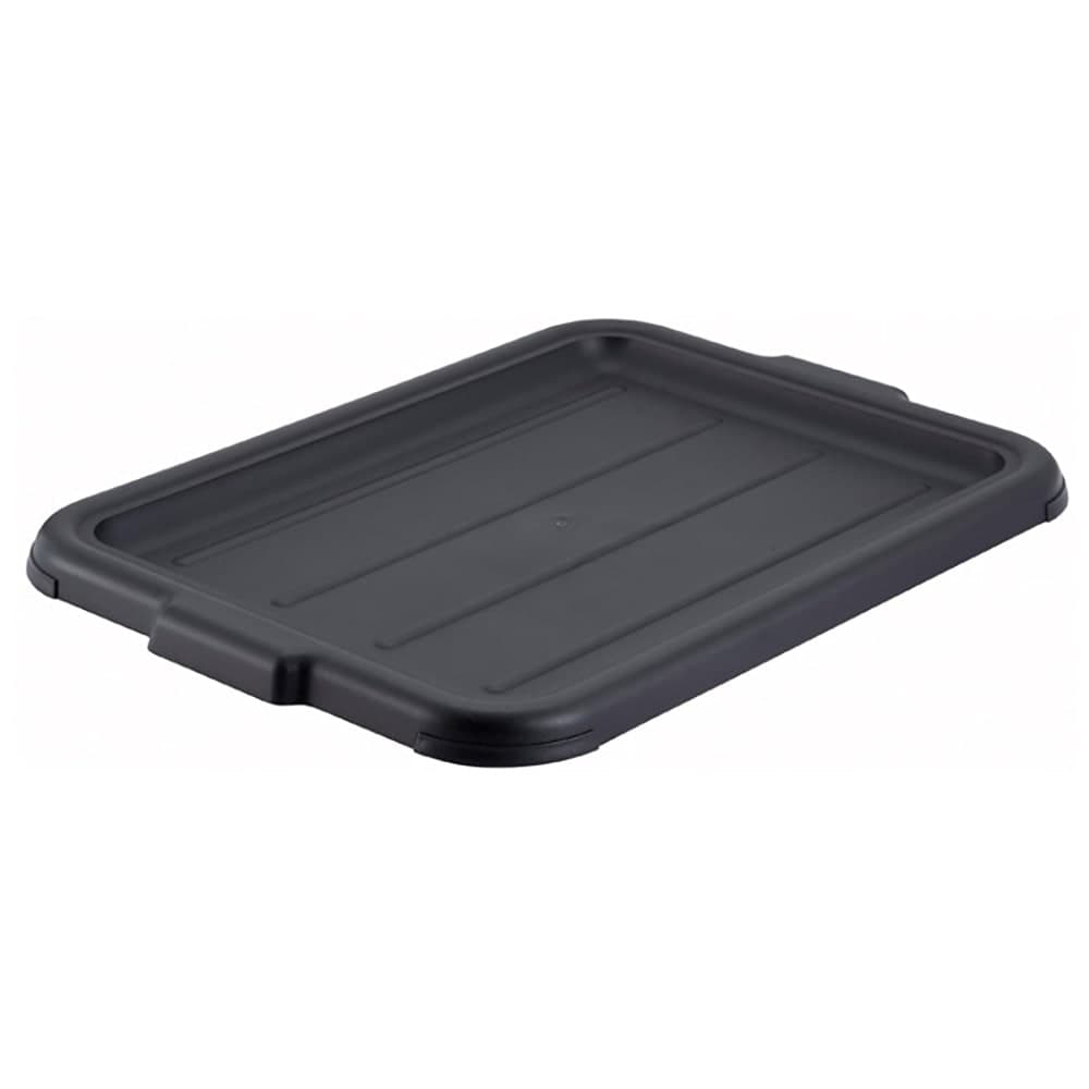 Winco PL-57K Bus Box Cover - 20 1/4" x 15 1/2", Black