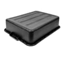 Winco PL-5K Bus Box - 20 1/4" x 15 1/2" x 5", Black thumbnail 5