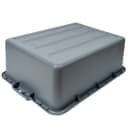 Winco PL-7G Bus Box - 21 1/2" x 15" x 7", Gray thumbnail 5