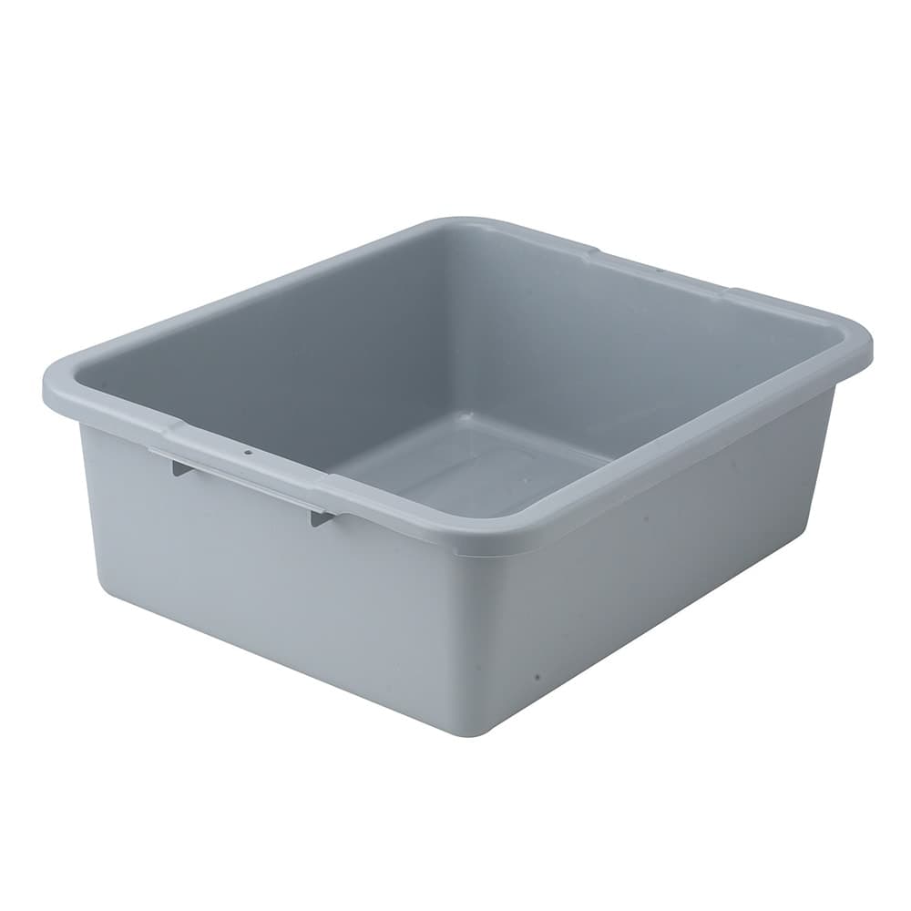 Winco PLW-7G Bus Box - 21" x 17" x 7", Gray