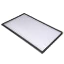 Winco PMCD-14K Double Fold Menu Cover, 8 1/2 x 14", Black thumbnail 4