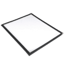 Winco PMCD-9K Double Fold Menu Cover, 9 1/2 x 12", Black thumbnail 3