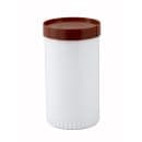 Winco PPB-1B 1 qt Liquor & Juice Multi Pour w/ Brown Spout & Lid thumbnail 2