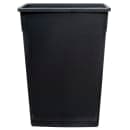 Winco PTC-23K 23 gal Rectangle Slim Trash Can, 20 1/8"L x 10 7/8"W x 29 7/8"H, Black thumbnail 2