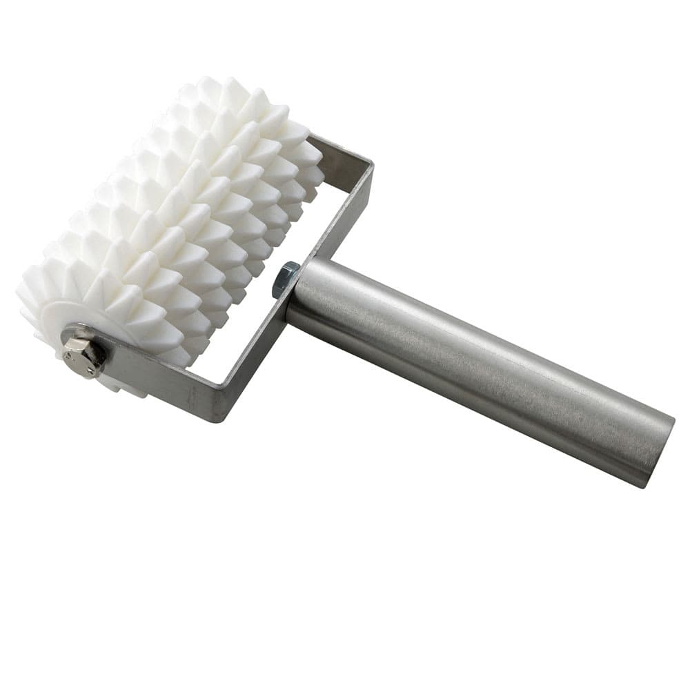 Winco RD-8 8 Wheel Dough Roller Docker w/ Stainless Handle