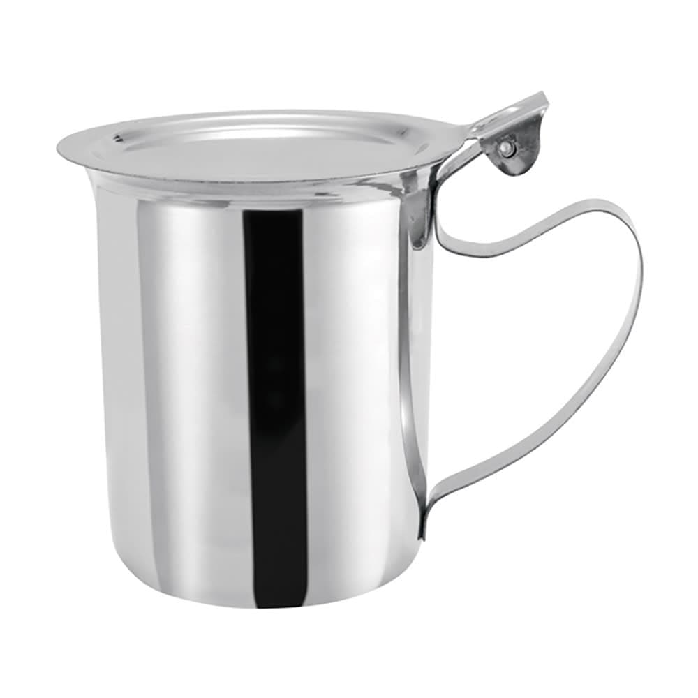 Winco SCT-10F 10 oz Stackable Server w/ Cover & Handle, Stainless