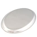 Winco SIZ-11 11" Oval Sizzling Platter, Stainless thumbnail 4